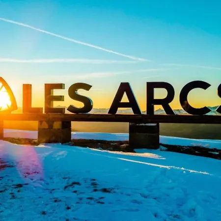 5 Pers Skis Aux Pieds, Balcon Sud-ouest, Arc 1800 Les Arcs (Savoie)